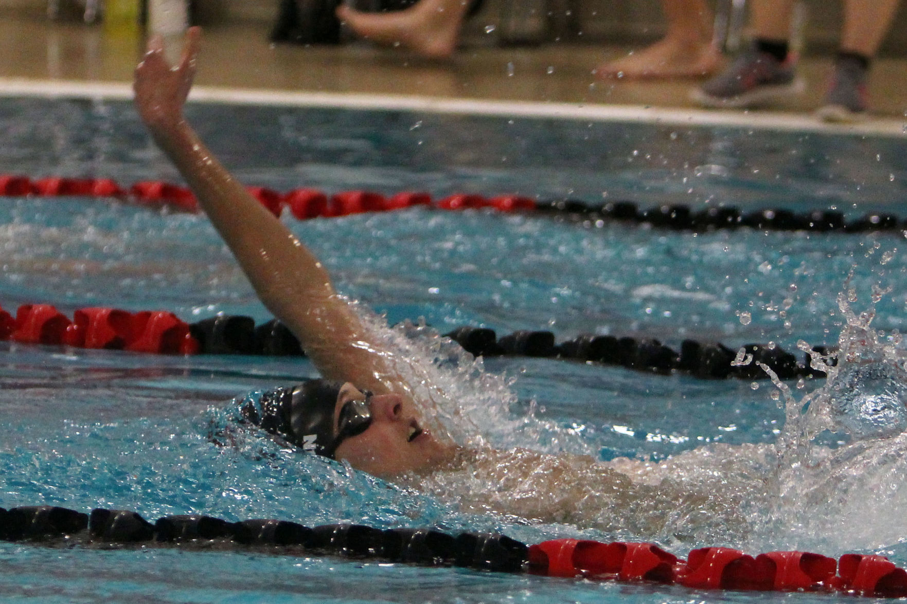 Hudson at Chi-Hi boys swimming 12-6-18